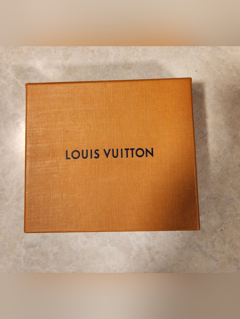Louis Vuitton Orange Logo Box